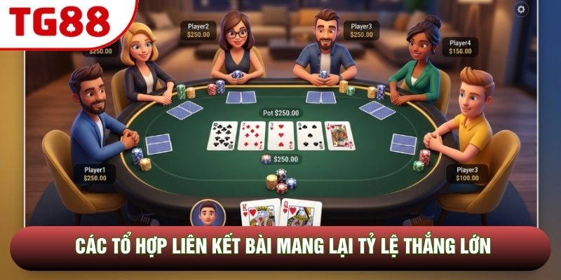 Các tổ hợp liên kết bài mang lại tỷ lệ thắng lớn