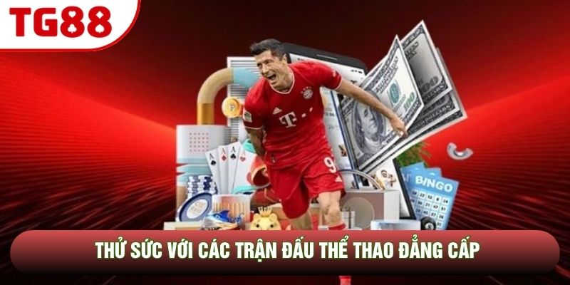 Thử sức với các trận đấu thể thao đẳng cấp Thử sức với các trận đấu thể thao đẳng cấp