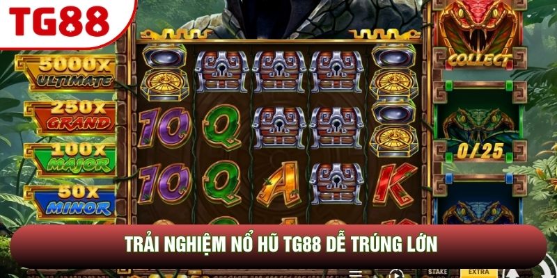 Trải nghiệm nổ hũ TG88 dễ trúng lớn Trải nghiệm nổ hũ TG88 dễ trúng lớn